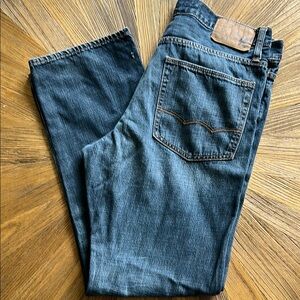 American Eagle Outfitters Dark Blue Straight Jeans